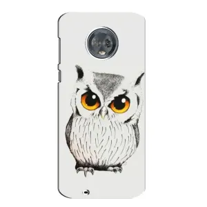 Чохол з пташками на Motorola MOTO G6 (VPrint) (Мила Сова)