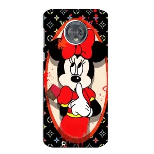 Чохол Disney Mouse Motorola MOTO G6 (PREMIUMPrint) (Мінні Маус ЛВ)