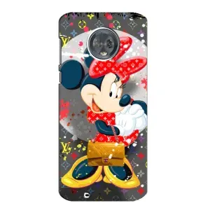Чохол Disney Mouse Motorola MOTO G6 (PREMIUMPrint) (Minni з бантіком)