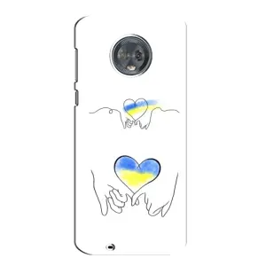 Чохол для Патріота України Motorola MOTO G6 - (AlphaPrint) (Мир Україні)