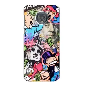 Чохли з крутими принтами для Motorola MOTO G6 - (PREMIUMPrint) (Monopoly man)