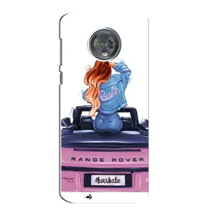 Чохол з друком для Motorola MOTO G6 - (Мода) (AlphaPrint) (На машині)