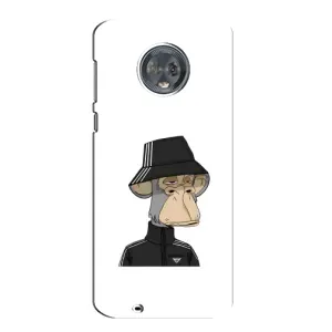 Чохли з Мавпами NFT для Motorola MOTO G6 (AlphaPrint) (мавпа NFT Adidas)