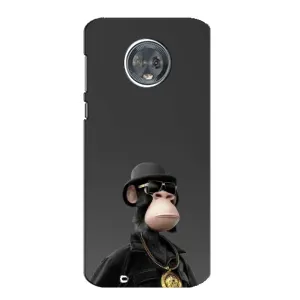 Чохли з Мавпами NFT для Motorola MOTO G6 (AlphaPrint) (Мавпа NFT)