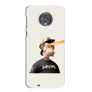 Чохли з Мавпами NFT для Motorola MOTO G6 (AlphaPrint) (мавпа NFT в окулярах)