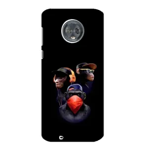 Чохол з Мавпами Motorola MOTO G6 - (AlphaPrint)