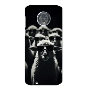Чохол з принтом «Овечка в окулярах» для Motorola MOTO G6