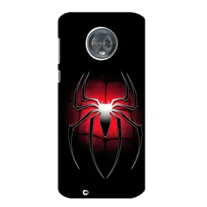 Чехол с человеком пауком для Motorola MOTO G6 - (AlphaPrint)