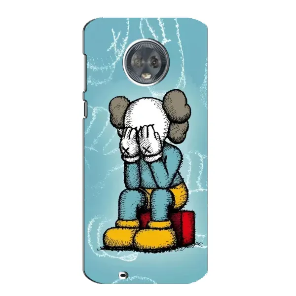 Чехол с принтом «Плач Bearbrick» для Motorola MOTO G6 Чехол с принтом «Плач Bearbrick» для Motorola MOTO G6
