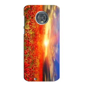 Чохол з принтом «Поле тюльпанів» для Motorola MOTO G6