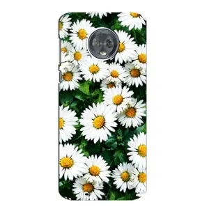 Чохол з принтом «Ромашки» для Motorola MOTO G6
