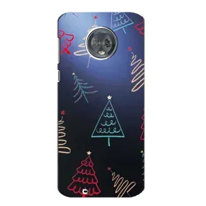 Чохол з принтом «Різдвяні ялинки» для Motorola MOTO G6
