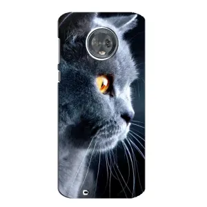 Чохли з Котиками для Motorola MOTO G6 (VPrint) (Сірий Кіт)