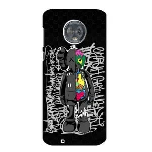 Чохли для Motorola MOTO G6 - Bearbrick Louis Vuitton (PREMIUMPrint) (Стиль Bearbrick)