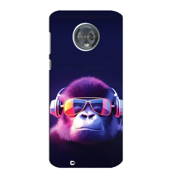 Чохол з принтом «Стильна мавпа» для Motorola MOTO G6