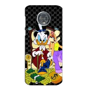 Чехли для Motorola MOTO G6 - Скрудж МакДак Louis Vuitton (PREMIUMPrint) (Стильна Утка)
