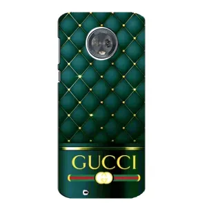 Чохли  GUCCI для Моторола МОТО G6 (AlphaPrint) (Текстура Гуччі)