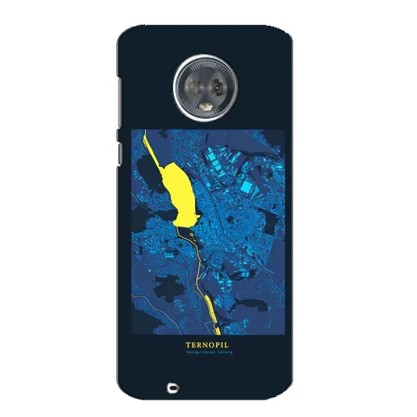 Чохол з принтом «Тернопіль» для Motorola MOTO G6