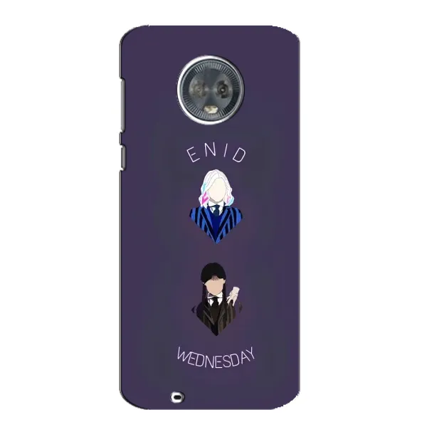 Чехол с принтом «Уэнздей и подруга» для Motorola MOTO G6