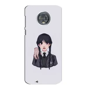 Чохли Венсдей на Motorola MOTO G6 Уенсдей (AlphaPrint) (Венздей і Річ)