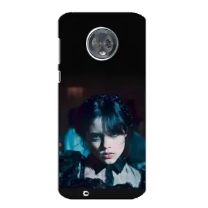 Чохли Венсдей на Motorola MOTO G6 Уенсдей (AlphaPrint) (погляд Венздей)
