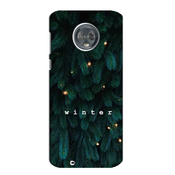 Чохол з принтом «Winter» для Motorola MOTO G6