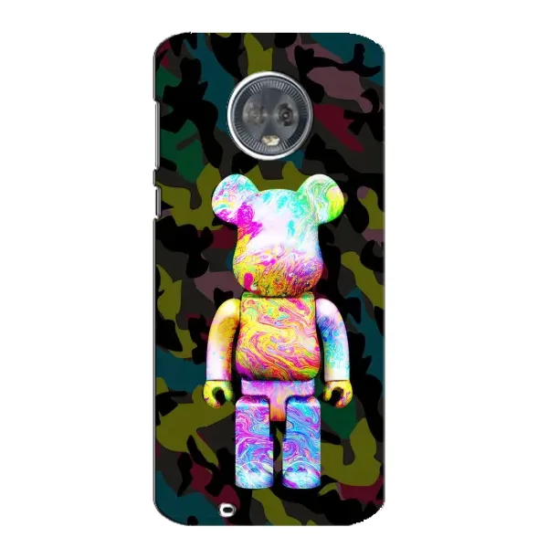 Чехол с принтом «Яркий Bearbrick» для Motorola MOTO G6 Чехол с принтом «Яркий Bearbrick» для Motorola MOTO G6