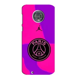 Чехлы PSG для Motorola MOTO G6 (AlphaPrint) (яркий ПСЖ)