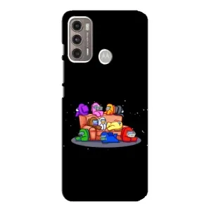 Чохли Амонг Ас для Motorola MOTO G60 (AlphaPrint) (Амонг-ас)