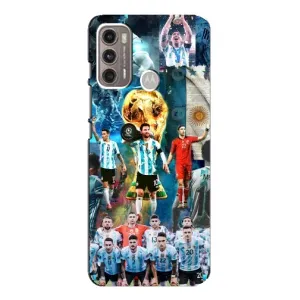 Чохли Мессі для Motorola MOTO G60 (AlphaPrint) (Аргентина Мессі)