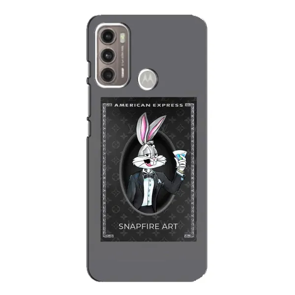 Чехол с принтом «Бакс Бани LV» для Motorola MOTO G60