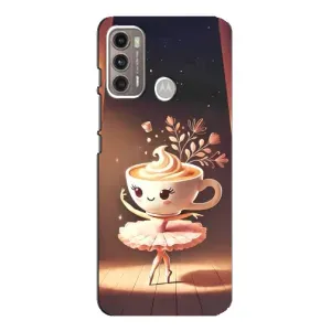Чохол з принтом «Балерина капучина» для Motorola MOTO G60
