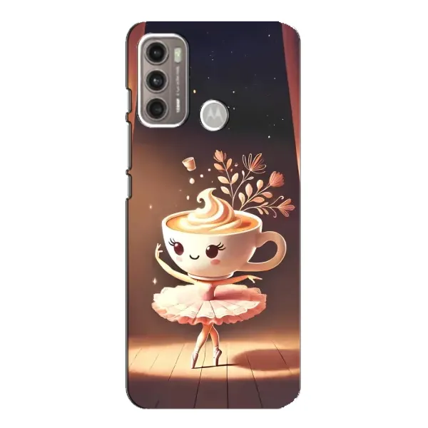 Чохол з принтом «Балерина капучина» для Motorola MOTO G60