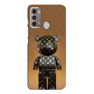 Чехлы для Motorola MOTO G60 - Bearbrick Louis Vuitton (PREMIUMPrint)