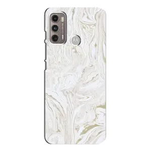 Мраморний чехол на Motorola MOTO G60 (VPrint) (Білий мрамор)