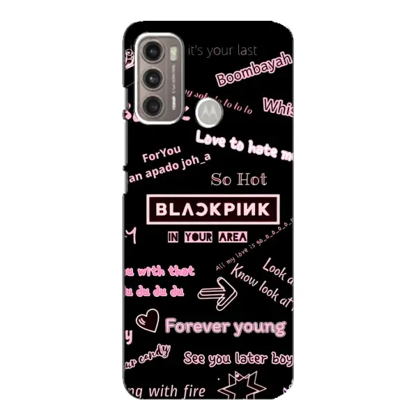 Чохол з принтом «BLACKPINK» для Motorola MOTO G60