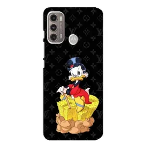 Чехли для Motorola MOTO G60 - Скрудж МакДак Louis Vuitton (PREMIUMPrint) (Богатство Макдака)