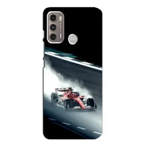 Чохол з принтом «Болід гоночний» для Motorola MOTO G60