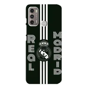 ФК Реал Мадрид чохли для Motorola MOTO G60 (AlphaPrint) (чорно білий Реал)