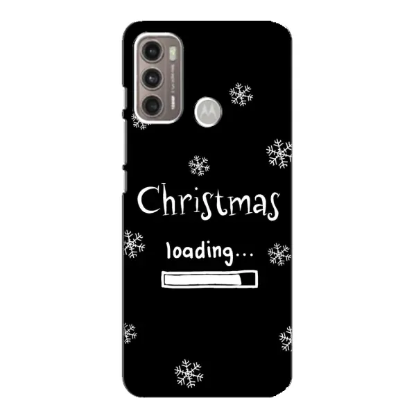 Чехол с принтом «Christmas loading» для Motorola MOTO G60