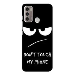 Чехол с принтом «Dont Touch» для Motorola MOTO G60