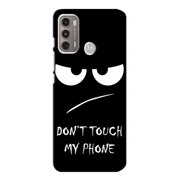 Чехол с принтом «Dont Touch» для Motorola MOTO G60 Чехол с принтом «Dont Touch» для Motorola MOTO G60