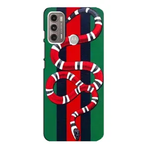 Чохли  GUCCI для Моторола МОТО Г60 (AlphaPrint) (Gucci змія)
