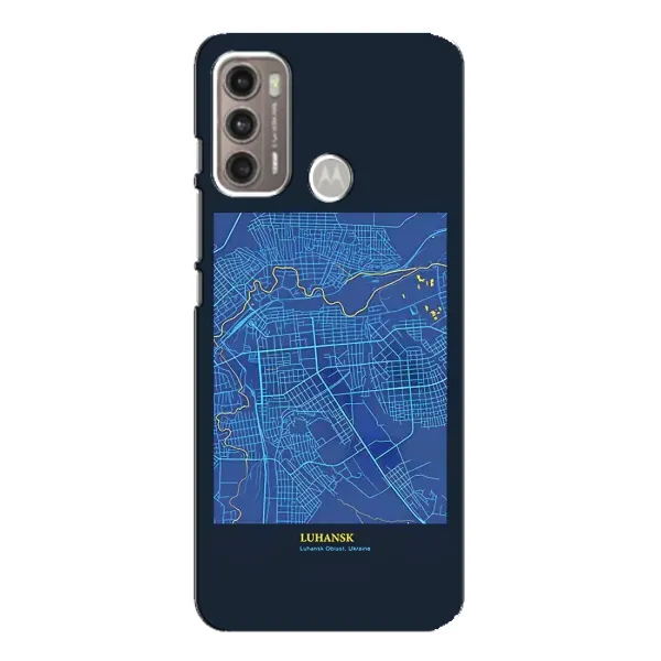 Чехол с принтом «Гуганск» для Motorola MOTO G60