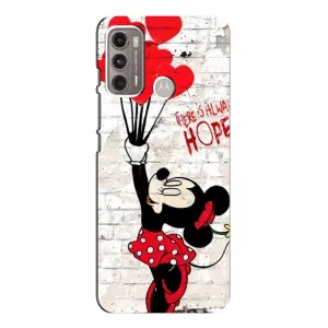 Чохол Disney Mouse Motorola MOTO G60 (PREMIUMPrint) (Heart Minni)