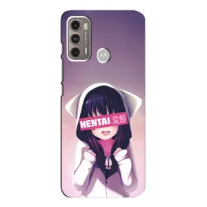 Чехол с принтом «Hentai chan» для Motorola MOTO G60