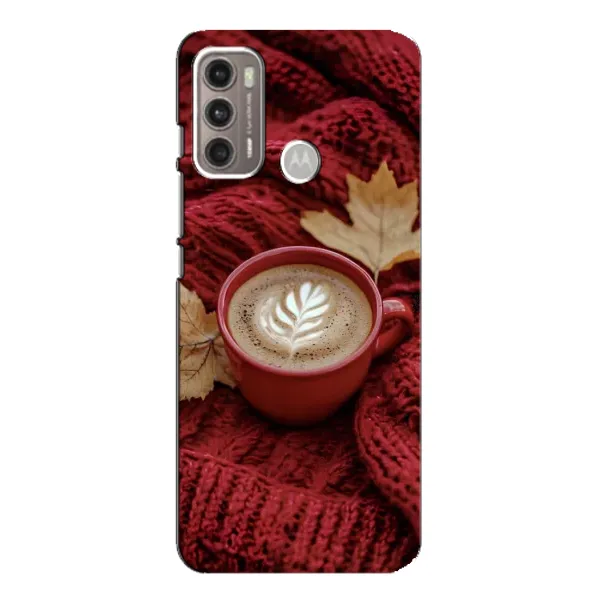 Чохол з принтом «Кава на ковдрі» для Motorola MOTO G60 Чохол з принтом «Кава на ковдрі» для Motorola MOTO G60