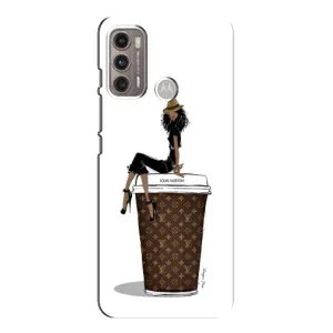 Чохли Луі Вітон для Motorola MOTO G60 (AlphaPrint - LOUIS VUITTON) (кава LOUIS VUITTON)
