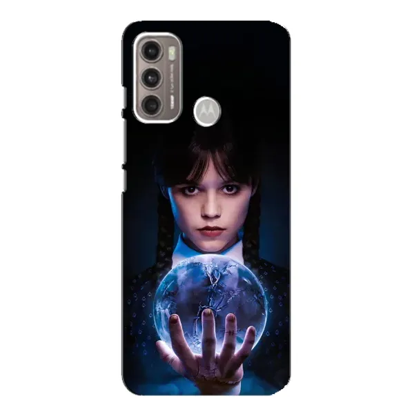 Чохол з принтом «Магічна сфера Венздей» для Motorola MOTO G60