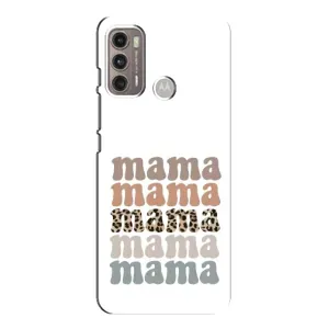 Чохол з принтом «Текстовий колаж мама» для Motorola MOTO G60